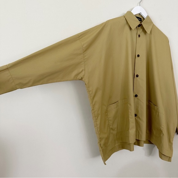 eskandar Button Down Collared Shirt Oversized - Picture 3 of 16